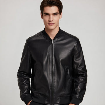 Atelier Howl Black Leather Jacket